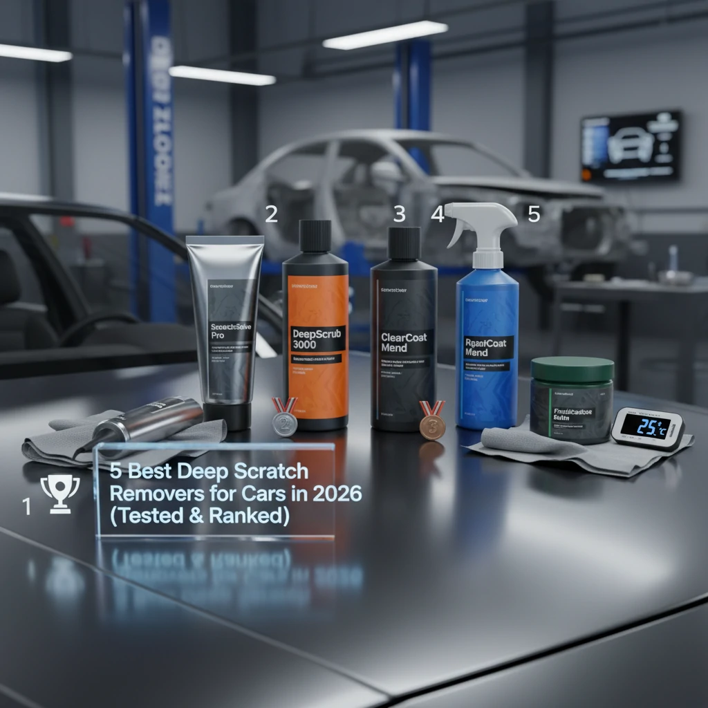 5 Best Deep Scratch Removers for Cars in 2026 (Tested & Ranked)